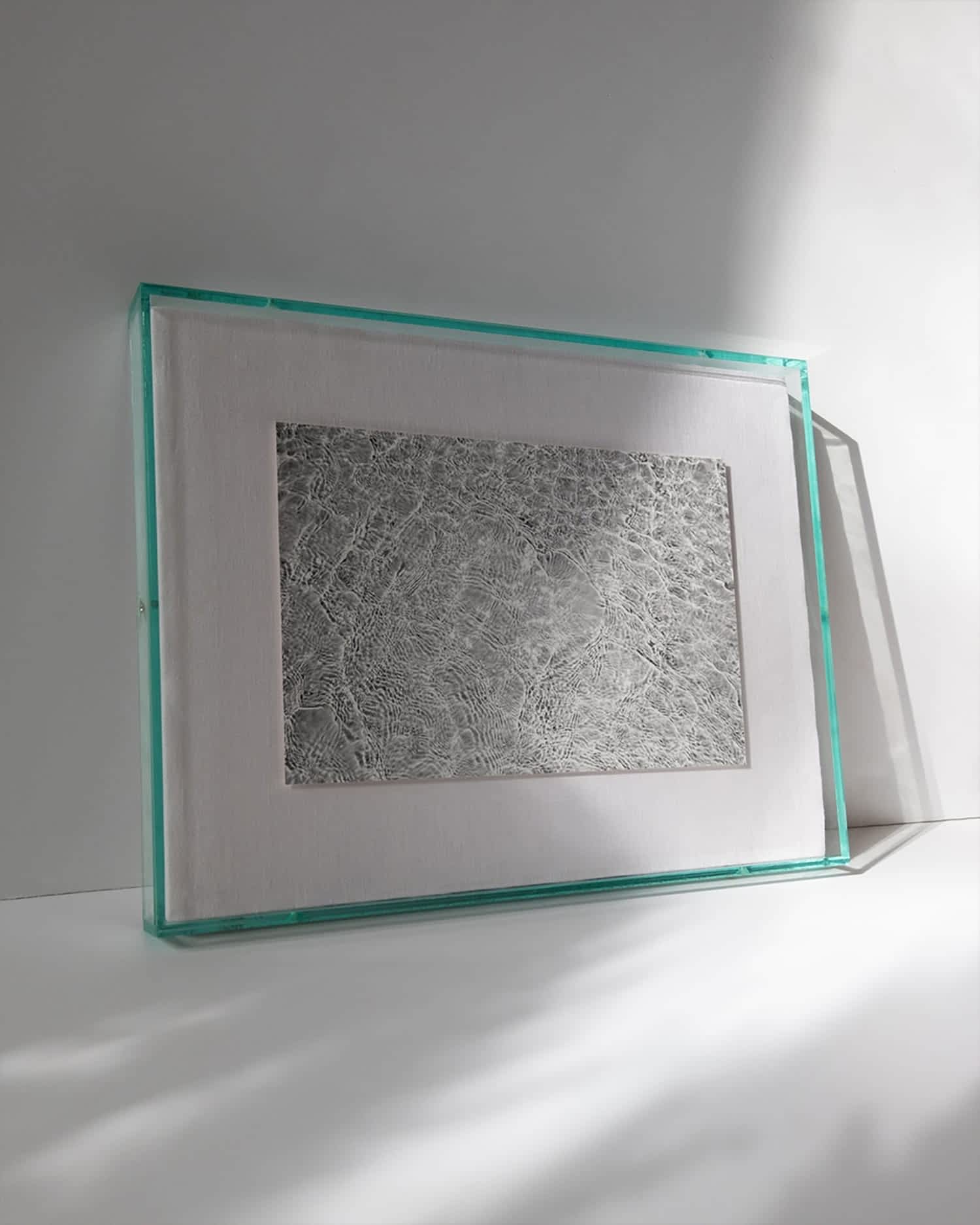 an image of water in a frame