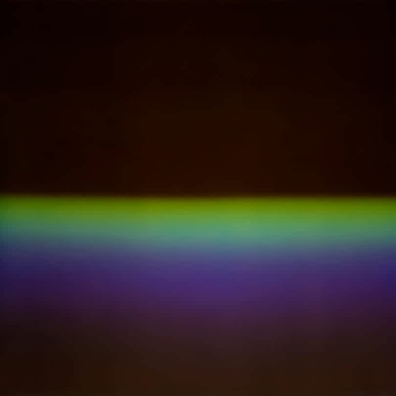 Photograph with green to blue spectrum