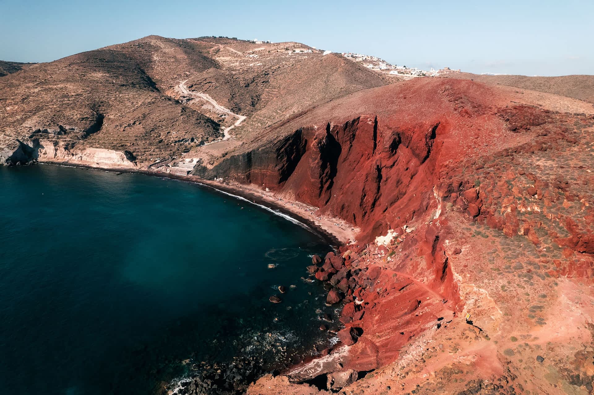 Kamari Beach, Santorini