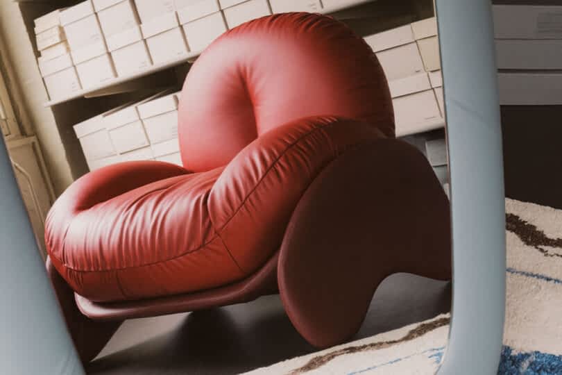 Sumptuous Curves Comprise the Squash Collection by Faye Toogood for Poltrona Frau