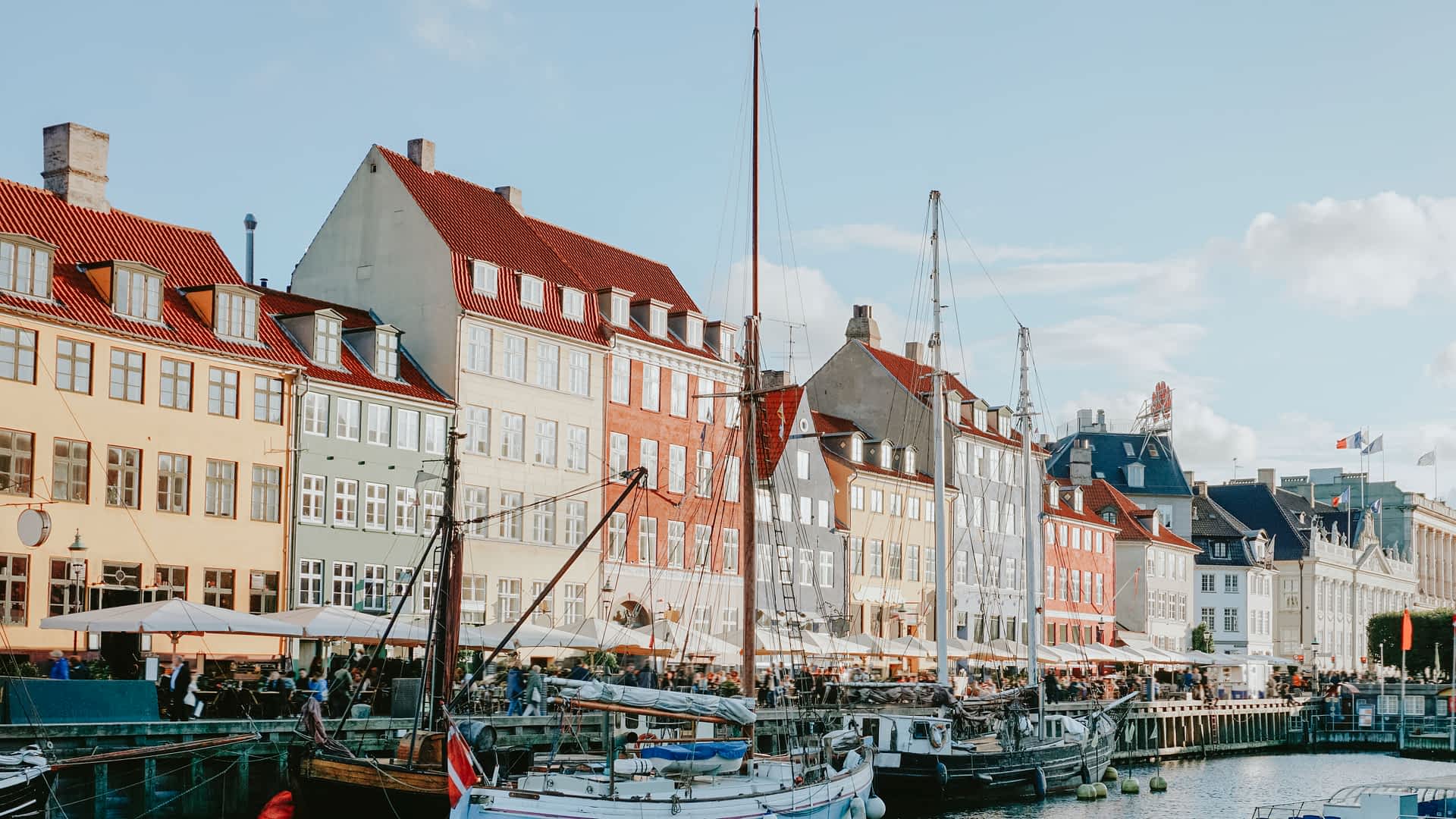 The tower of Christiansborg palace is the city's best free viewpoint