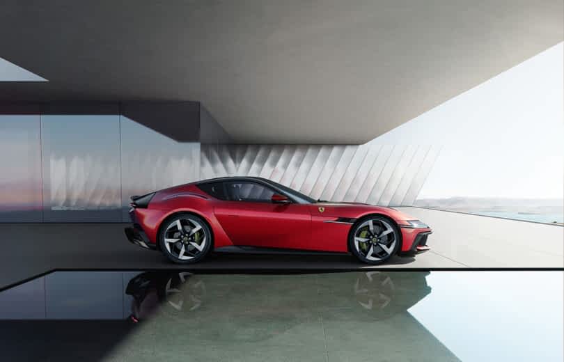 The New Ferrari 12Cilindri’s Design Is a Nod to the Optimism of 1970s Sci-Fi