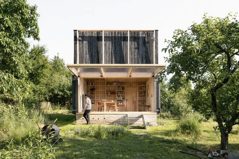 Garden Pavilion: A Modest Tranquil Retreat in the Middle of Prague